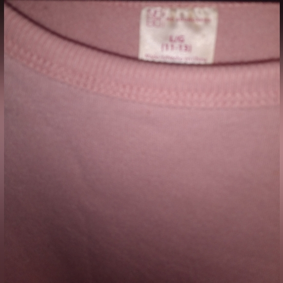 Pink No Boundaries long sleeve shirt size L/G 11-13 - Picture 4 of 6